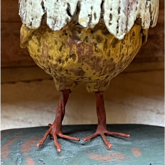 VTG American Chestnut Folk Art ”SONNY" Baby Chicken Hatching Egg EASTER Darling - Picture 8 of 11